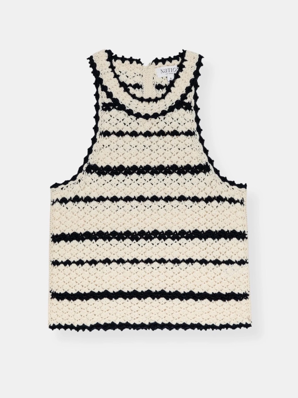 LUCY TANK | SEASHELL CROCHET